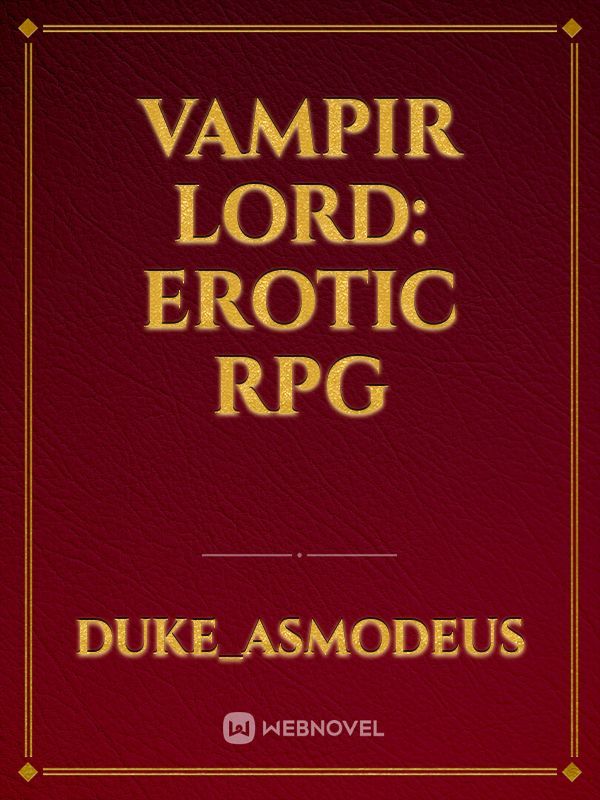 Vampir Lord: Erotic RPG cover